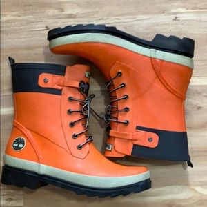 Timberland Welfleet Womens Wellington Boot Orange